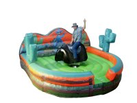 CROD2 - Rodeo Bull Bed with Back Wall